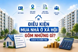 Điều kiện mua nhà ở xã hội gồm những gì? Cách tự kiểm tra